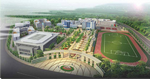 廉江市第一中學園林景觀與體育館設計